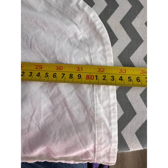 Athleta White Stretch Button-Down Shirt Women’s Size large - Picture 6 of 8